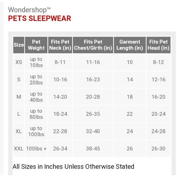 s small Wondershop Dog puppy Holiday Gnomes gnome pajamas sleepwear - Picture 7 of 7